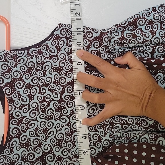 Sweet Heart Rose Dress, Size 4T, Color Chocolate & Mint. - Picture 9 of 14